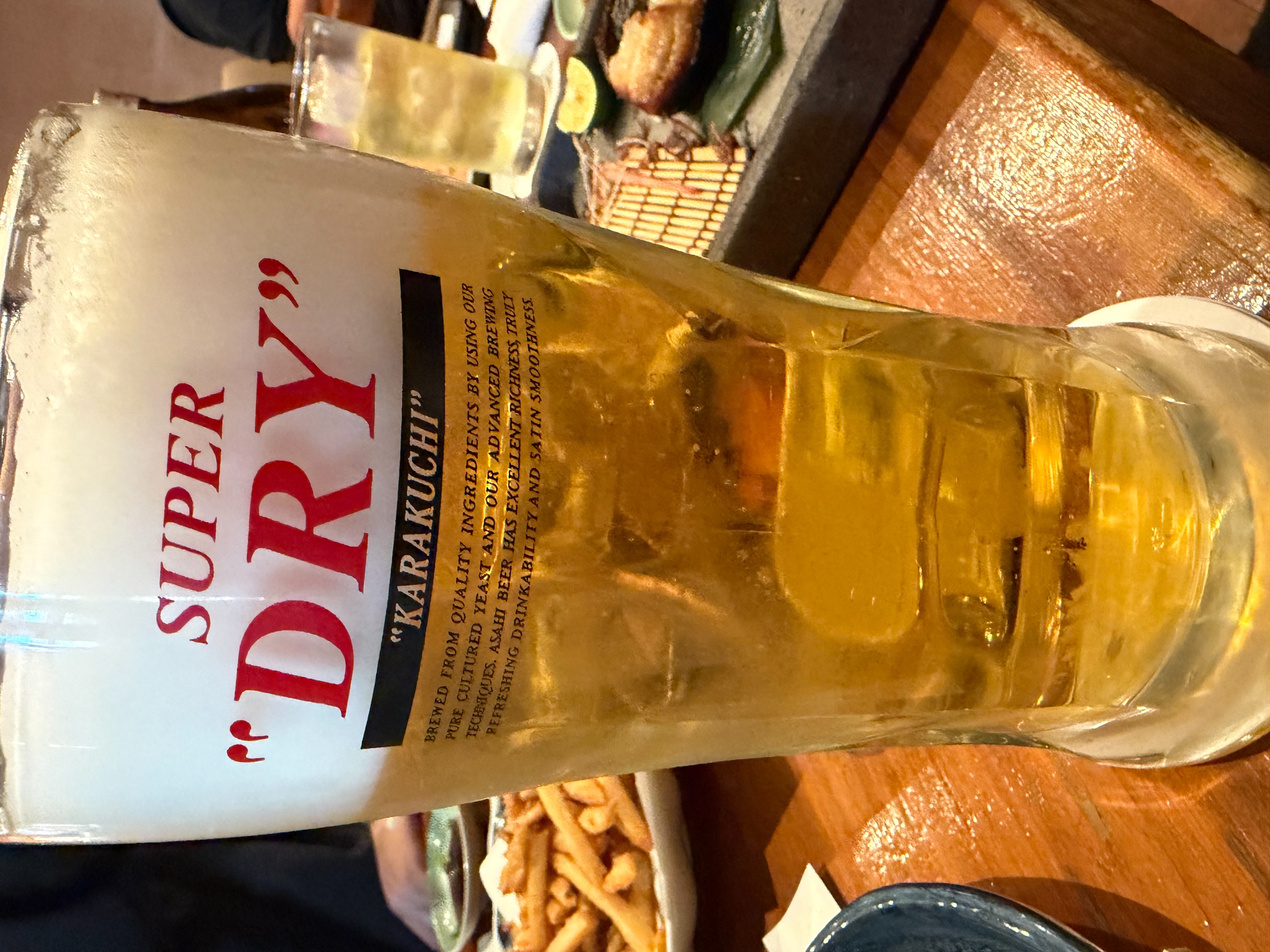 ビールの飲み方について
